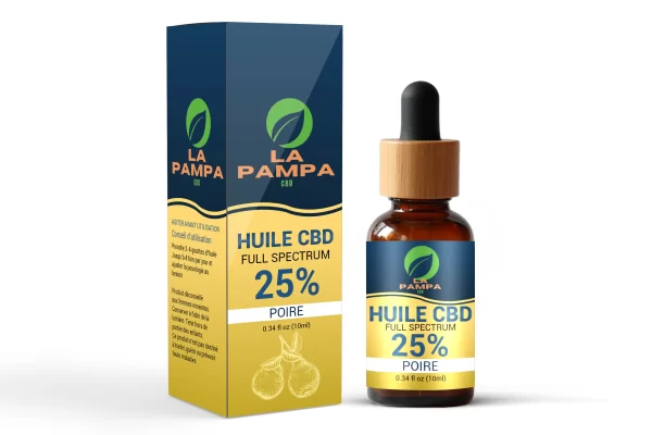 HUILE 25% CBD POIRE