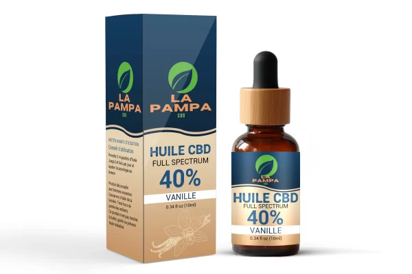 HUILE 40% CBD VANILLE